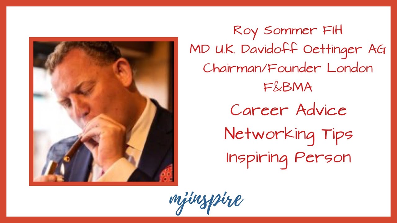 3 Questions in 3 Minutes: Roy Sommer FIH UK MD Davidoff Oettinger AG & Chairman F&BMA London