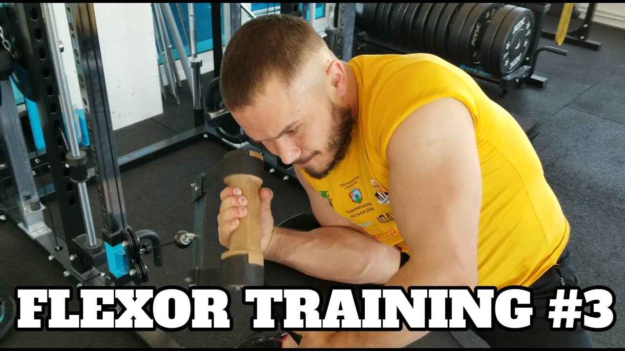 Armwrestling Flexor Training #3/Тренировка бицепса/крюка для армрестлинга #3