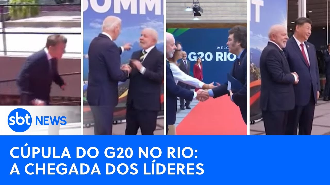 “Corridinha” de Macron, protocolo de Milei: a chegada dos líderes na Cúpula do G20, no Rio