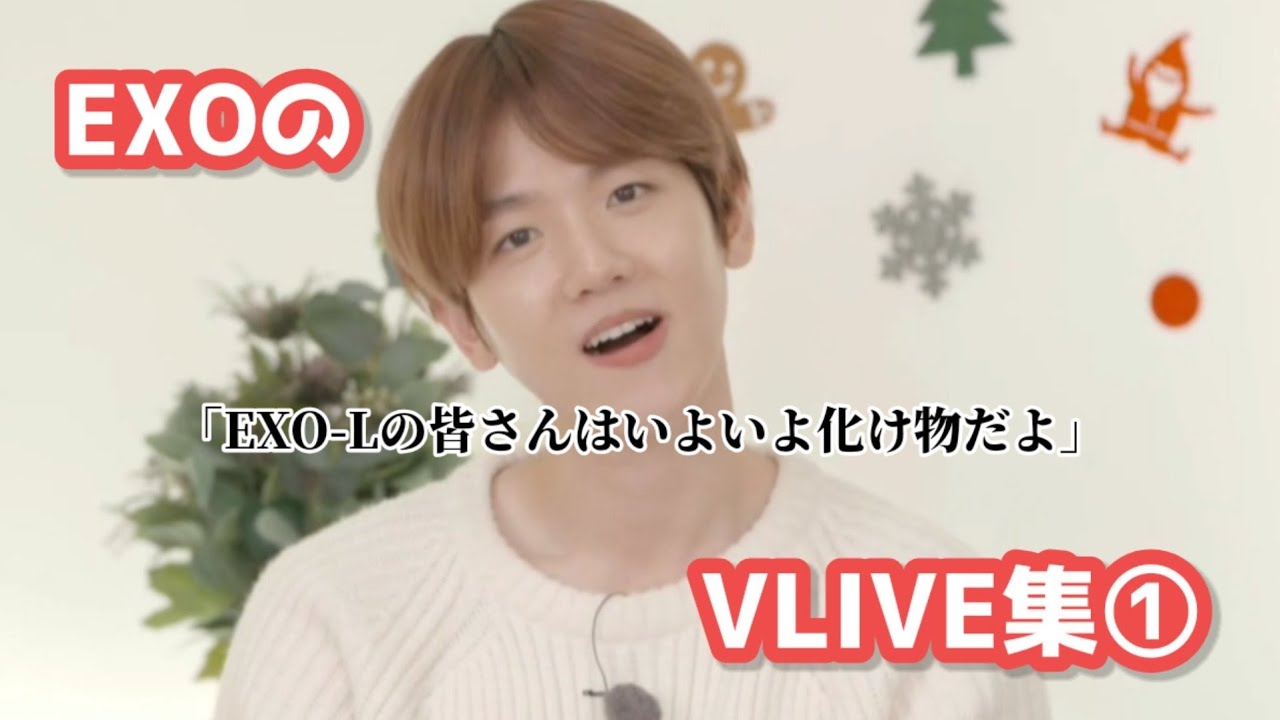 【EXO 日本語字幕】EXOちゃんのvliveが恋しい。①【EXO】
