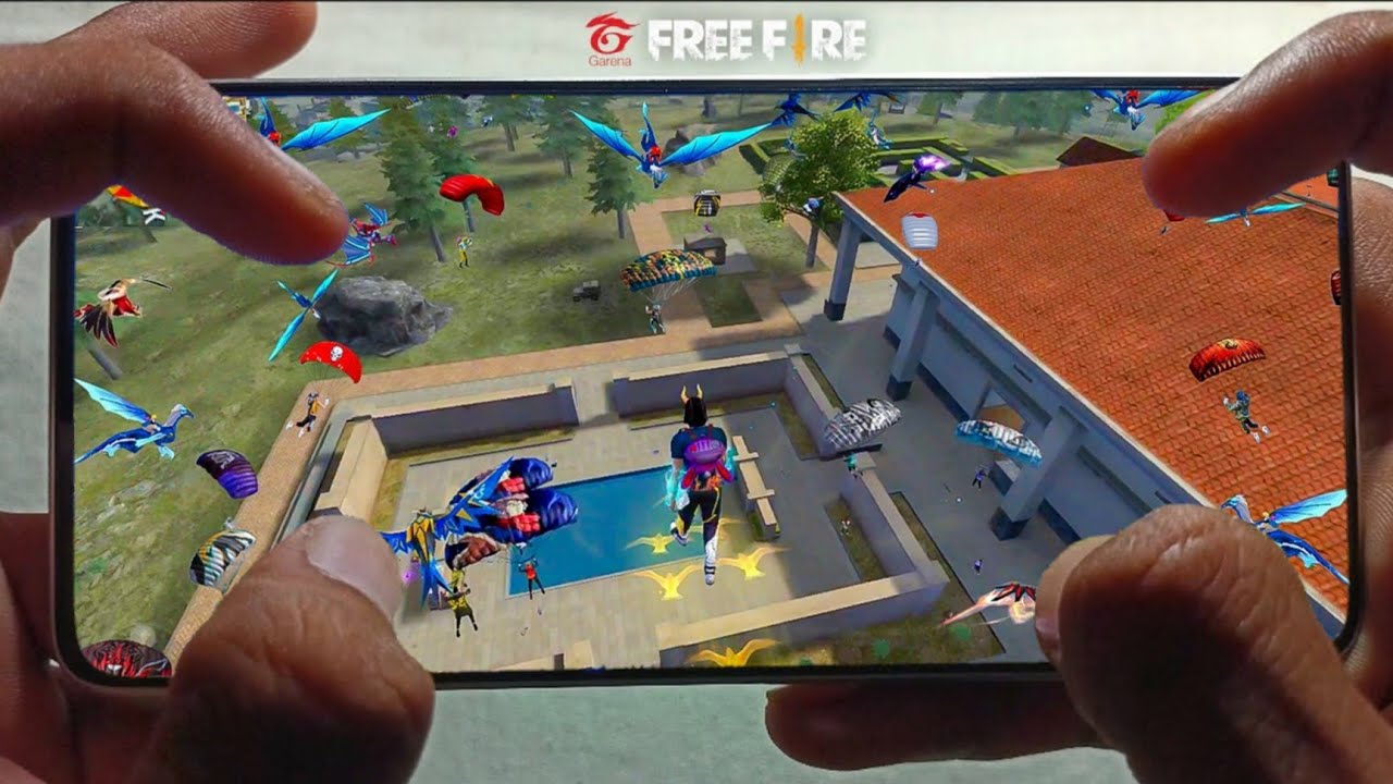 Real me 5pro free fire handcam gameplay || Realme 5 pro free fire Handcam gameplay ||