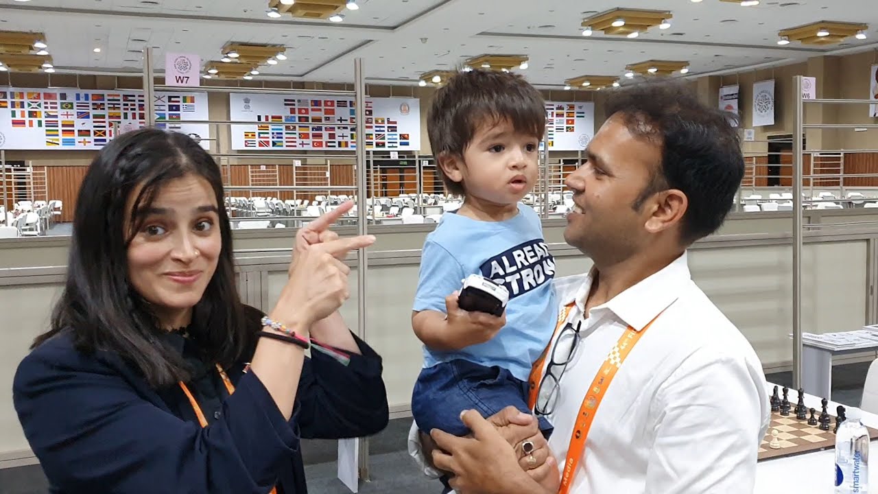Proposal in 2018 Olympiad , a sweet family in 2022 Olympiad! - Story of Niklesh and Angela