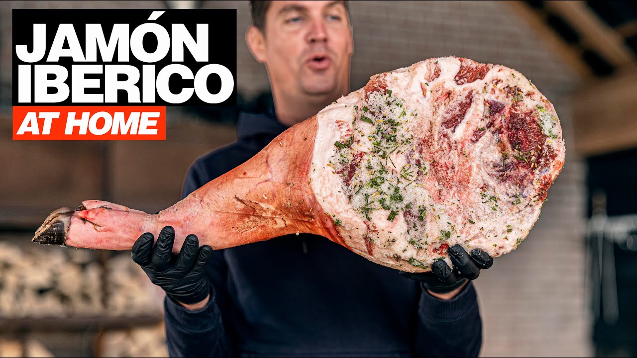 I turned this whole Pork Leg into one BIG ham