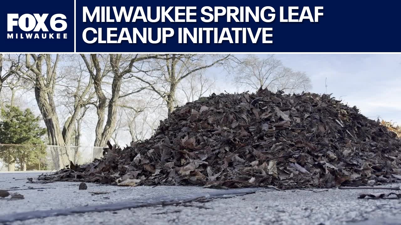 Milwaukee spring leaf cleanup efforts | FOX6 News Milwaukee