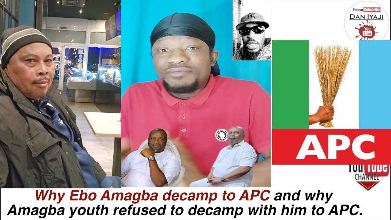 Why Ebo Amagba decamp to APC and why  Amagba youth refused to decamp with him to APC