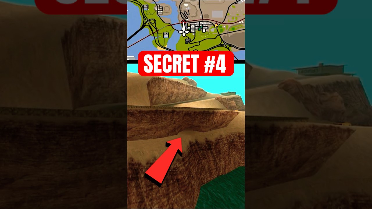 5 СЕКРЕТНЫХ МЕСТ В GTA SAN ANDREAS