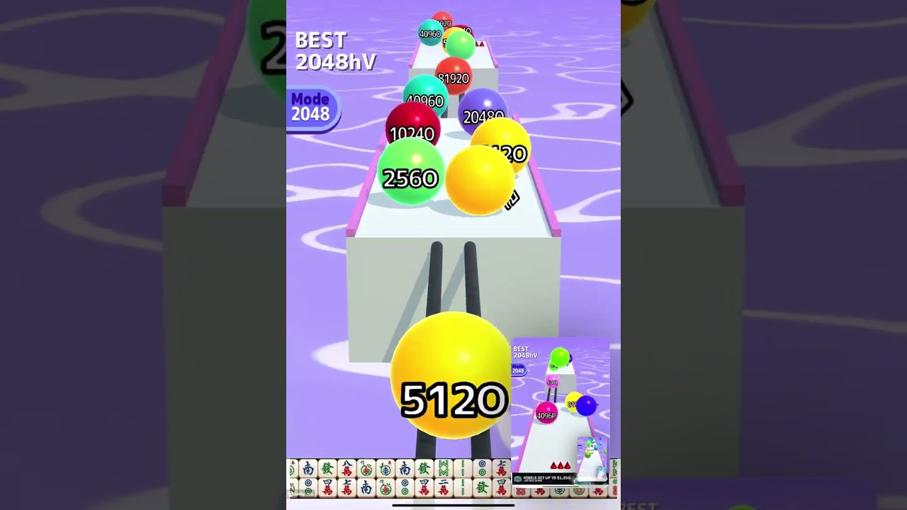 Ball Run 2048 48 Videos