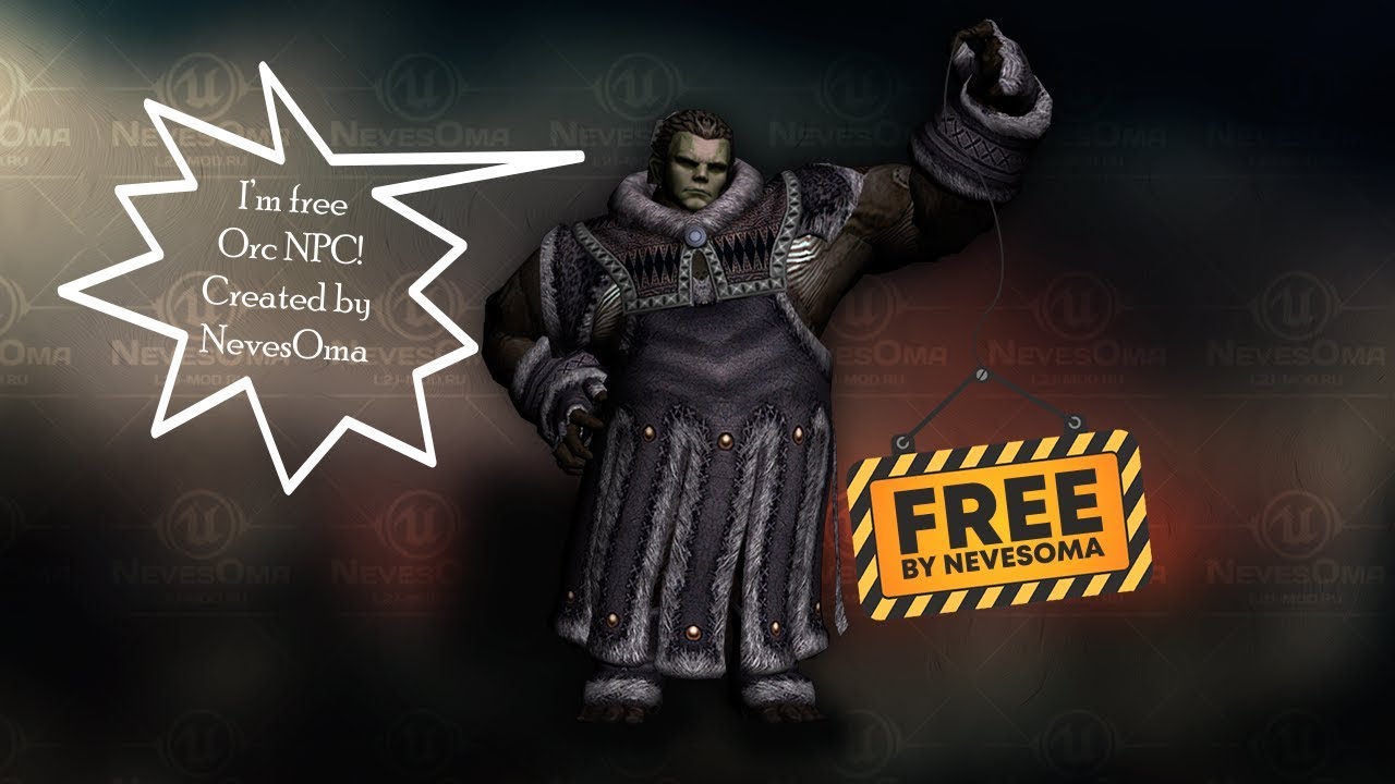 Share New Unique Orc NPC for Lineage 2 Interlude & H5 by NevesOma | L2j-mod.ru