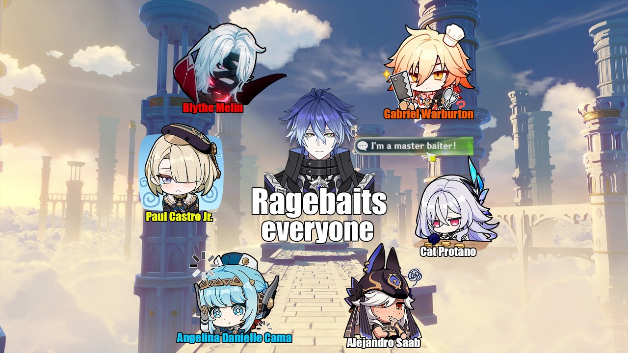 Flins VA Ragebaits Everyone (Genshin Impact + Mydei)