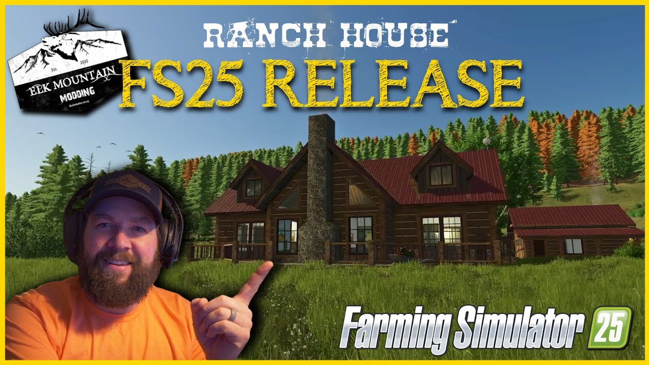 FS25 Ranch House conversion RELEASE