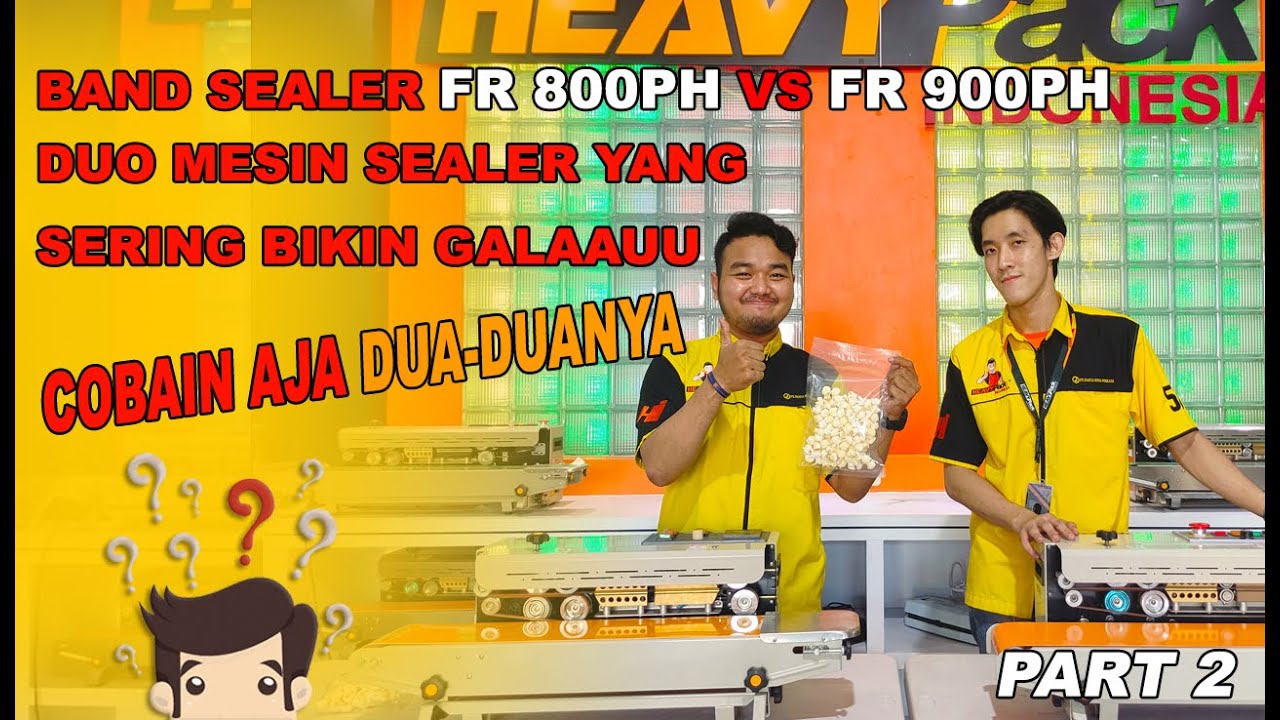 #2 FR800 dan FR900 BEDAIN YANG PALING MENONJOL MESIN OTOMATIS BAND SEALER | MESIN PENGEMAS OTOMATIS