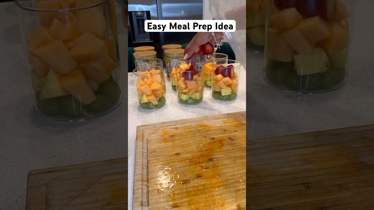 Easy #mealprep idea #shirts #fruit #healthy #recipe #healthyfoods click 🔗 n bio 2 🛍️
