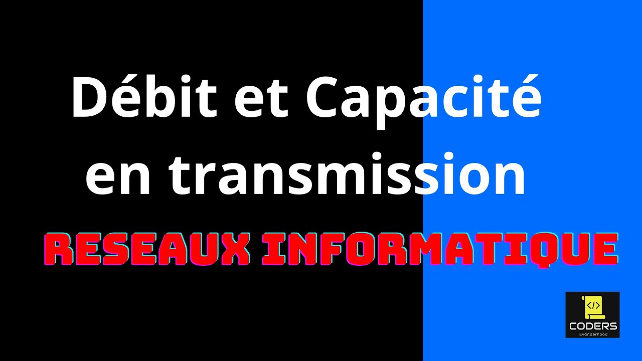 Réseau Informatique - Calcule de Débit,Capacité - Shanon , Nequist