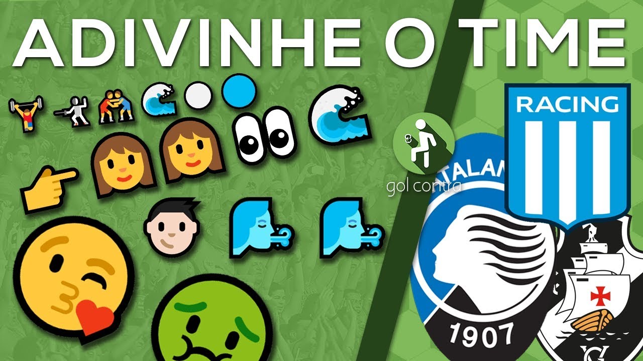 CONSEGUE ADIVINHAR OS TIMES POR EMOJIS?