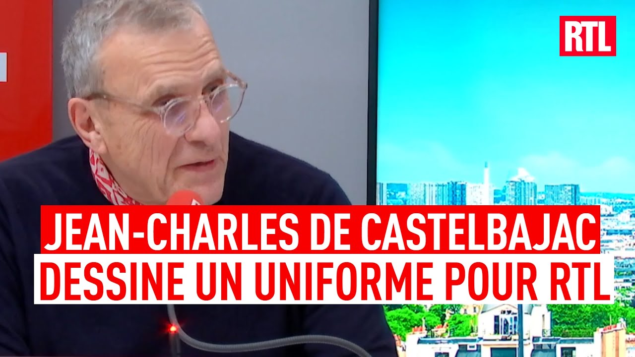 Jean-Charles de Castelbajac dessine un T-shirt pour l'équipe d'RTL