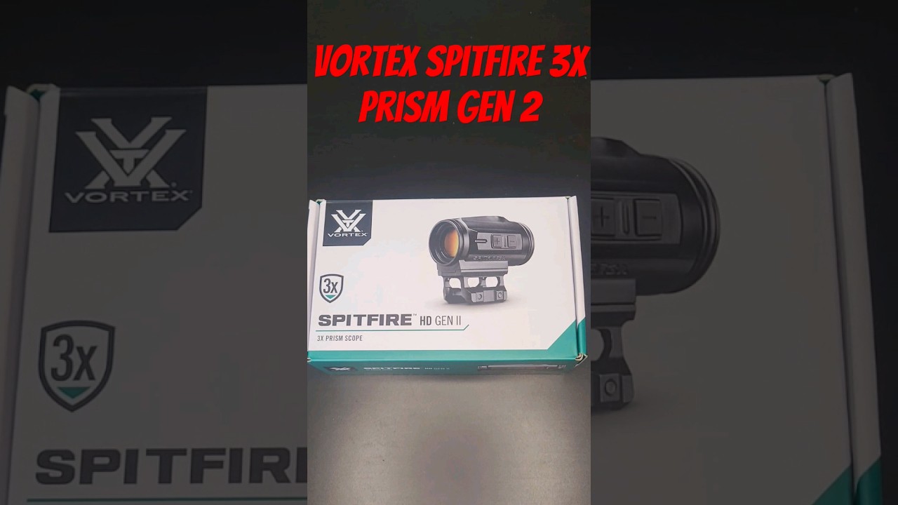 Vortex Spitfire 3X Prism Gen2 #vortexoptics #vortexspitfire #prism #canadianfirearms