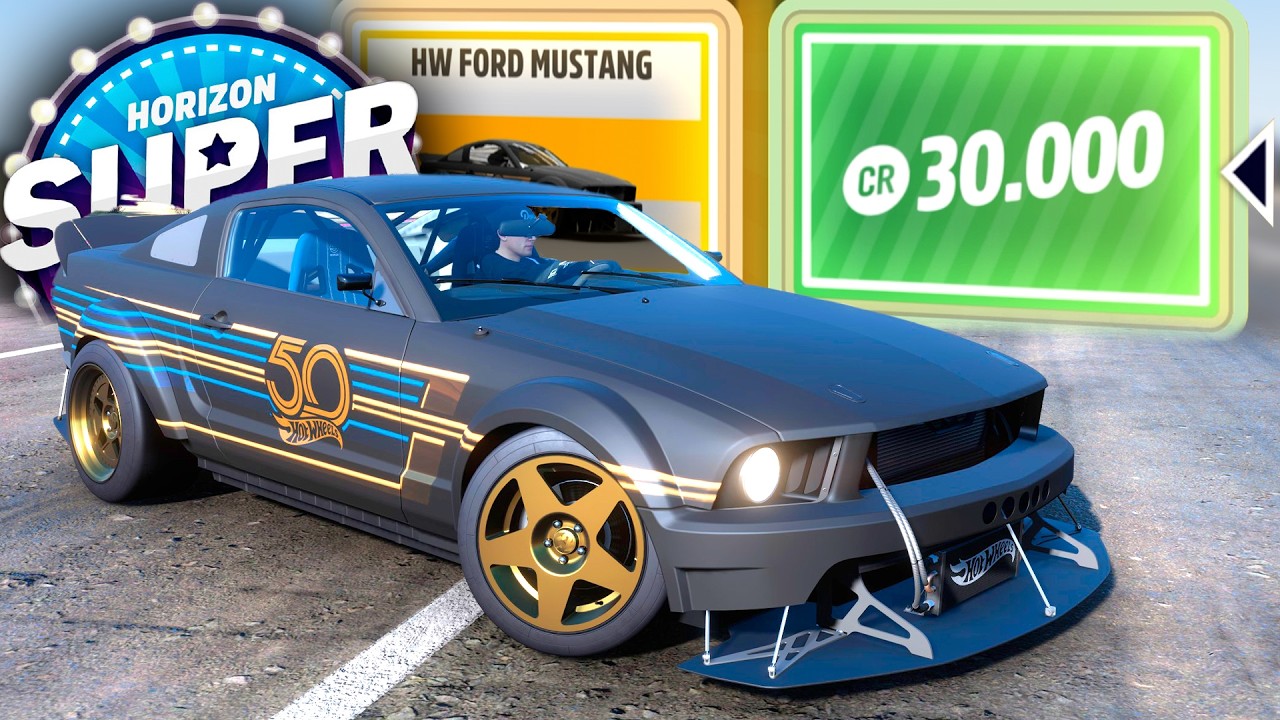 A ROLETA ESCOLHEU MEU CARRO e MEU ORÇAMENTO no Forza Horizon 5
