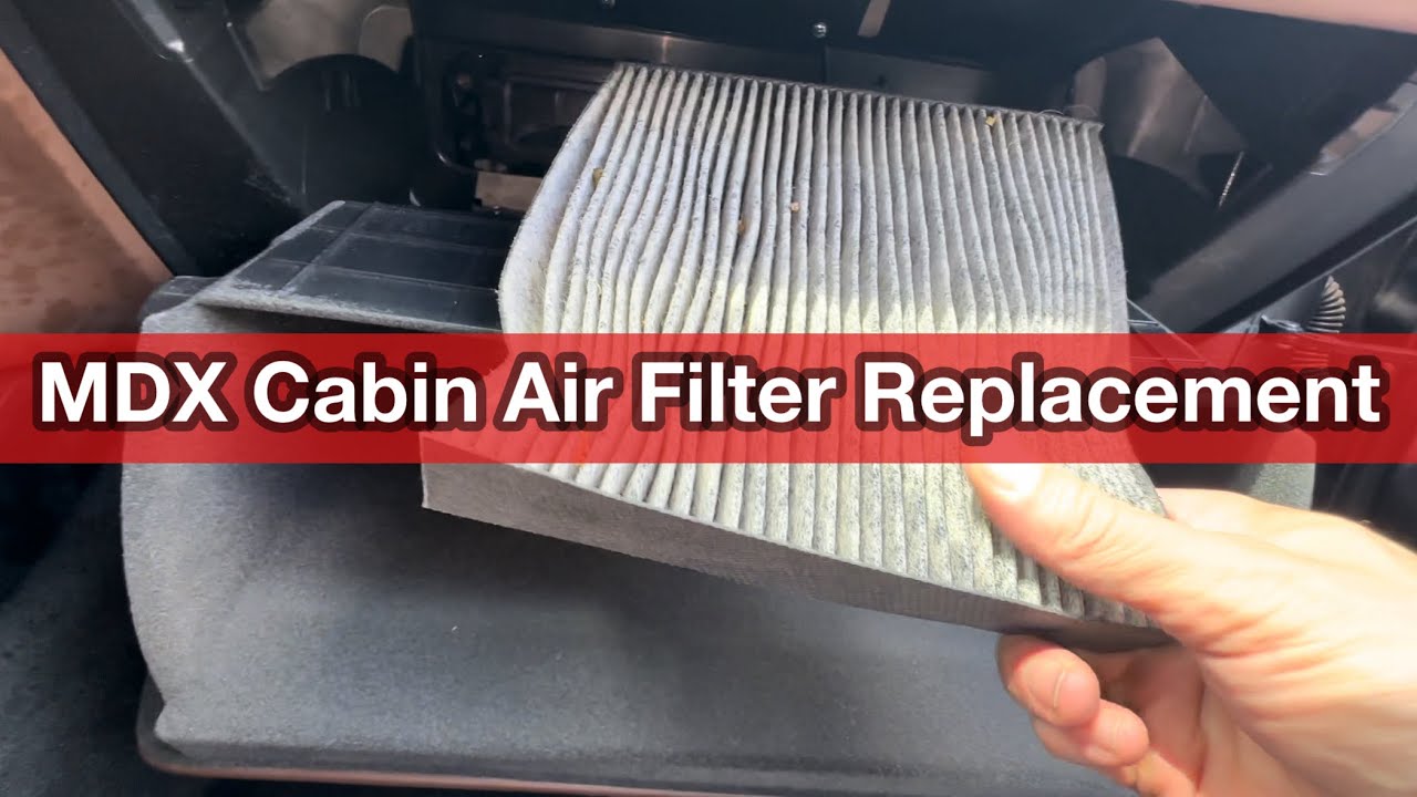 2022 - 2024 Acura MDX Cabin Air Filter Replacement