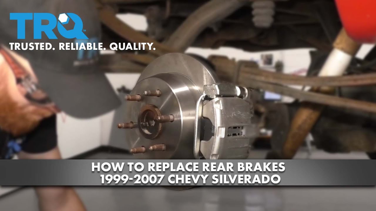 Как заменить задние тормоза на Chevrolet Silverado 1999-2007 годов