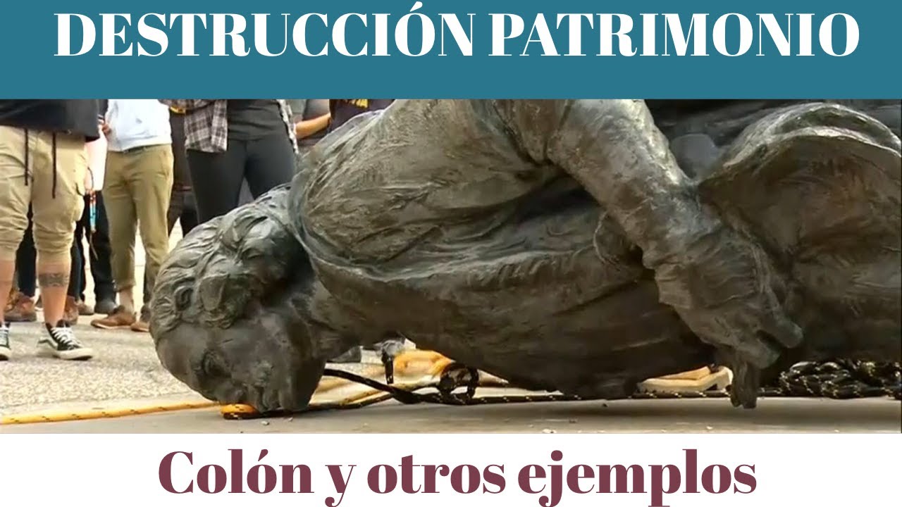 La destrucción de estatuas de Cristóbal Colón
