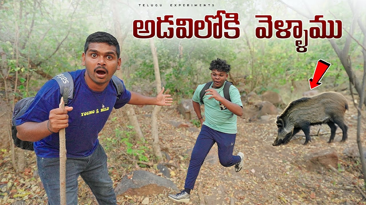 Deep Forest Challenge Gone Wrong 😱😱 అడివి లోపలికి వెళ్లి తప్పు చేసాము...😥😭 Telugu Experiments