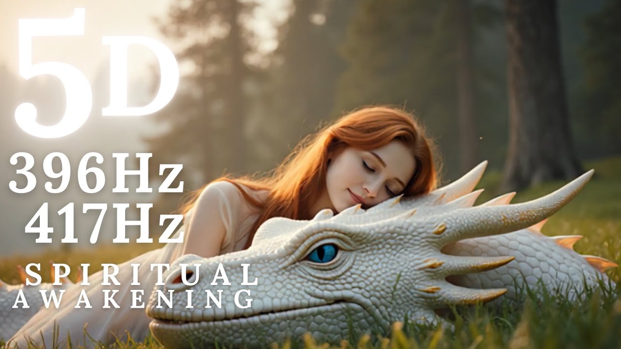 Spiritual Awakening 396 Hz 417 Hz Dragon Energy 5D Activation Chakra Healing