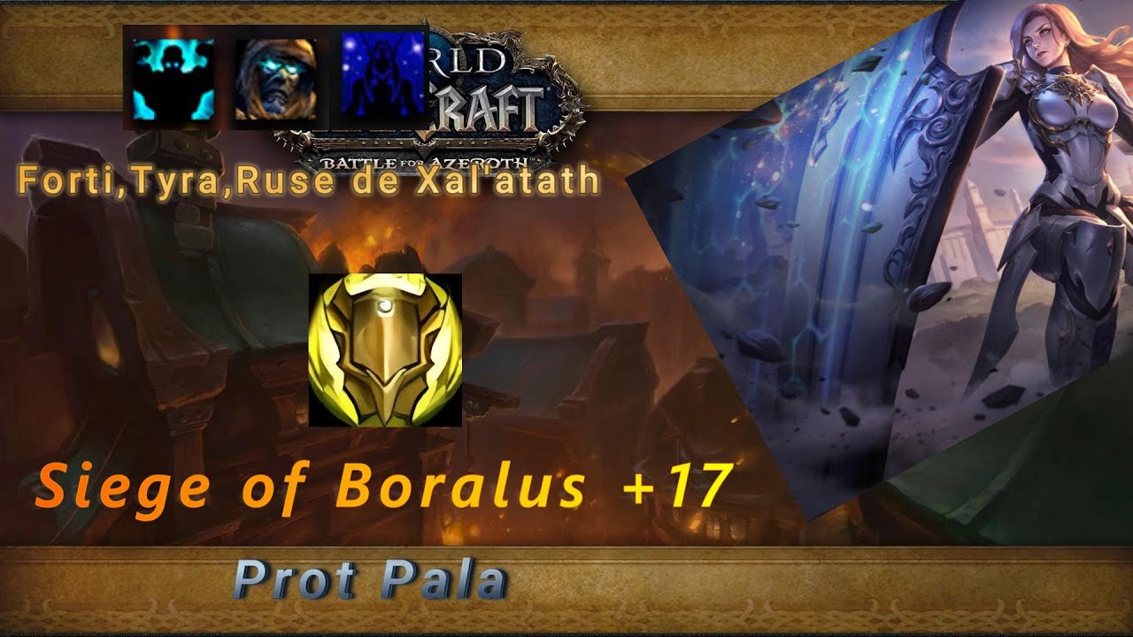 Protection Paladin | Siege of Boralus +17 | POV | The War Within (11.0.7)