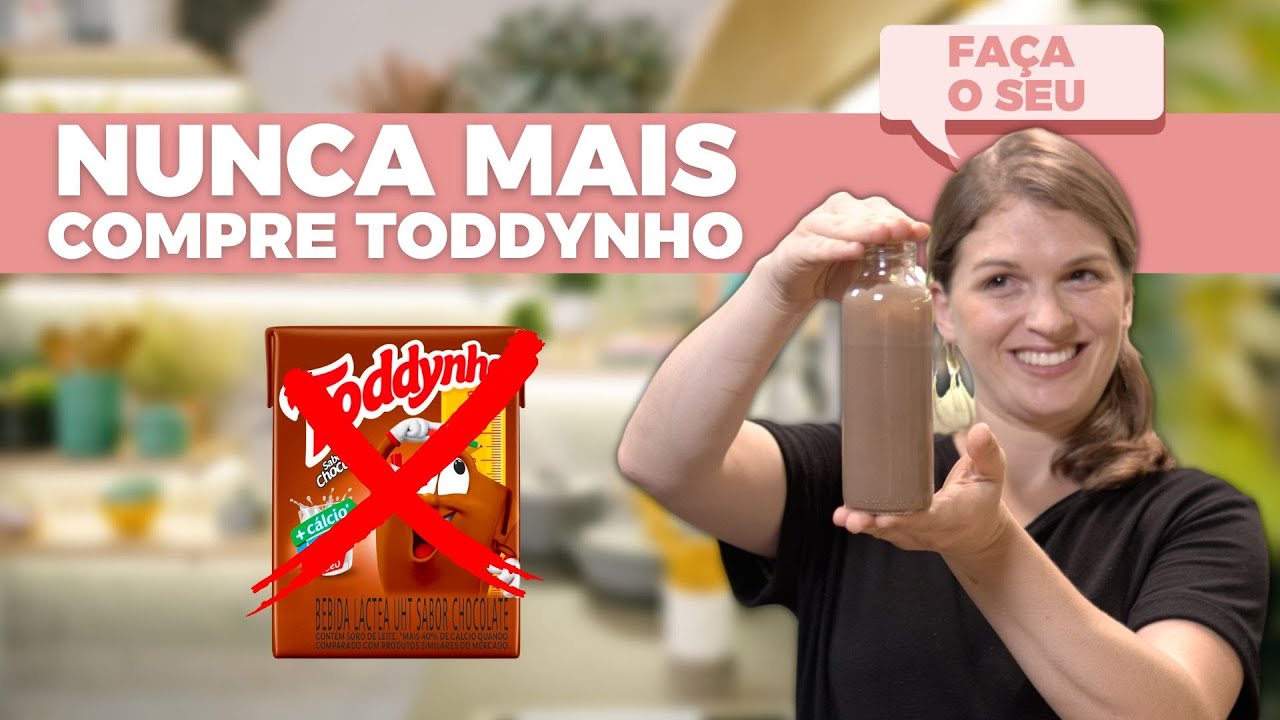 TODDYNHO CASEIRO, uma versão saudável e sem açúcar! Ideal para a sua criança