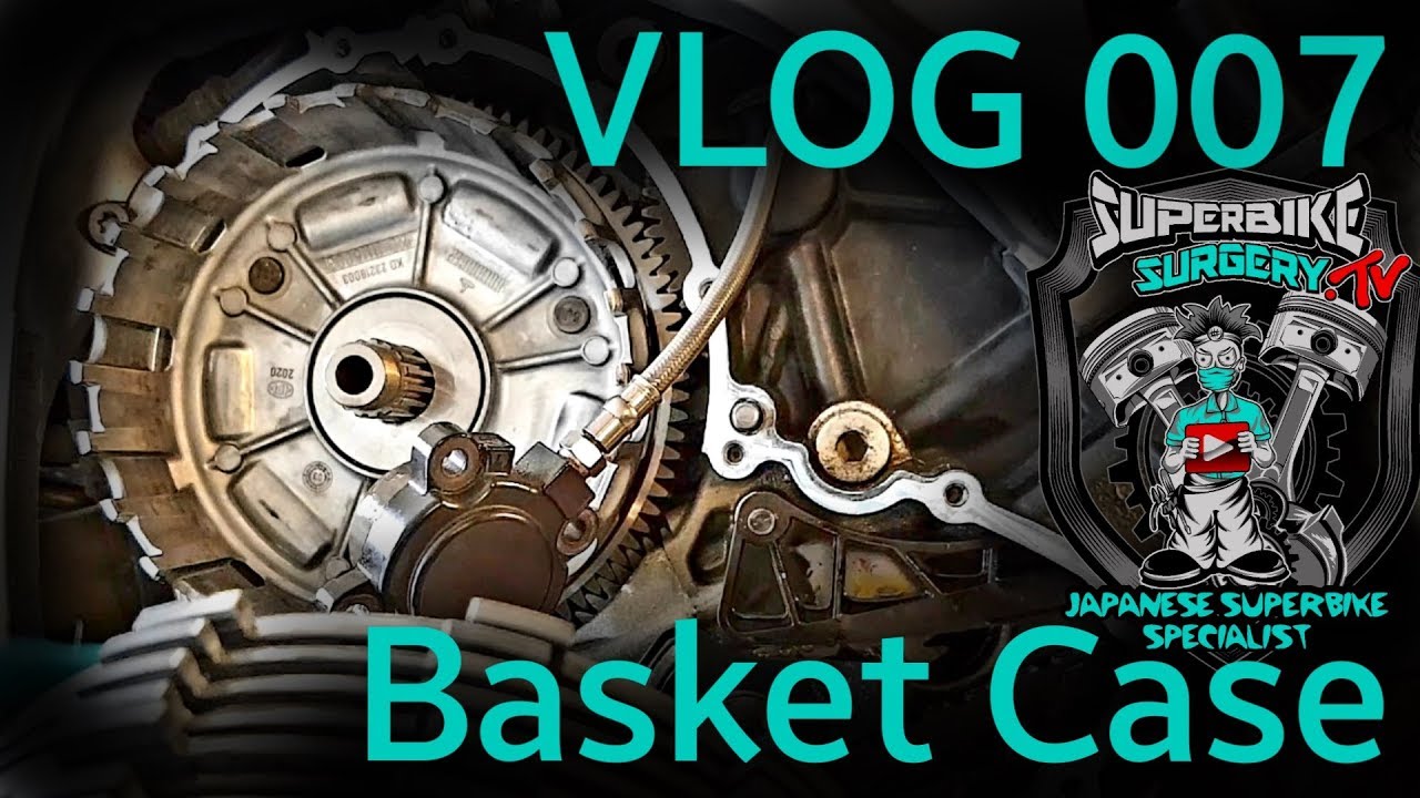 BMW K1200 Clutch basket replacement - VLOG 007