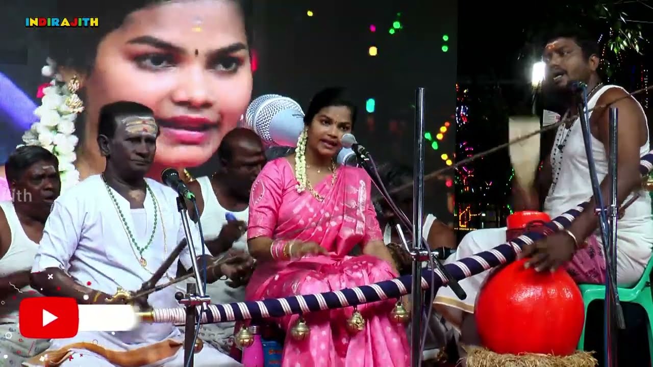 💥மதுரையை திரும்பி பார்க்க வைத்த || கலையரசி 🎀மாதவி வில்லுப்பாட்டு || madhavi villupattu #indirajith