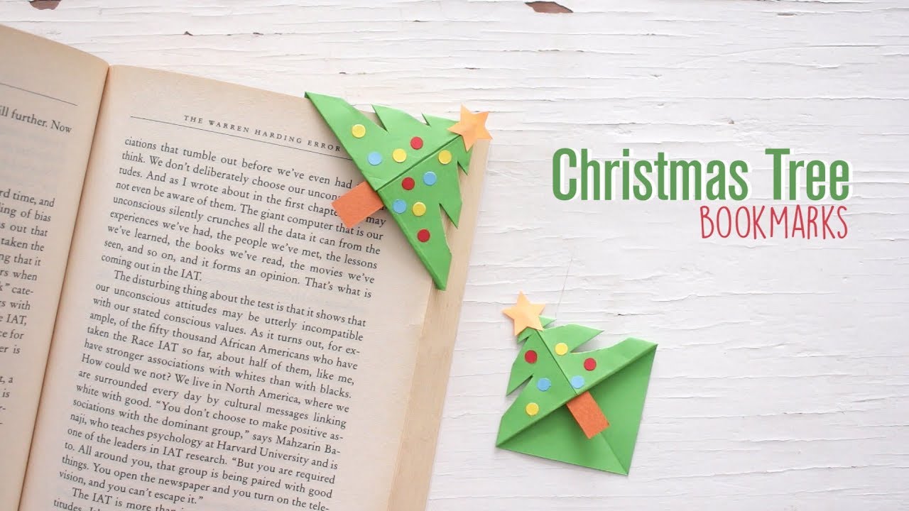 Christmas Tree Bookmarks