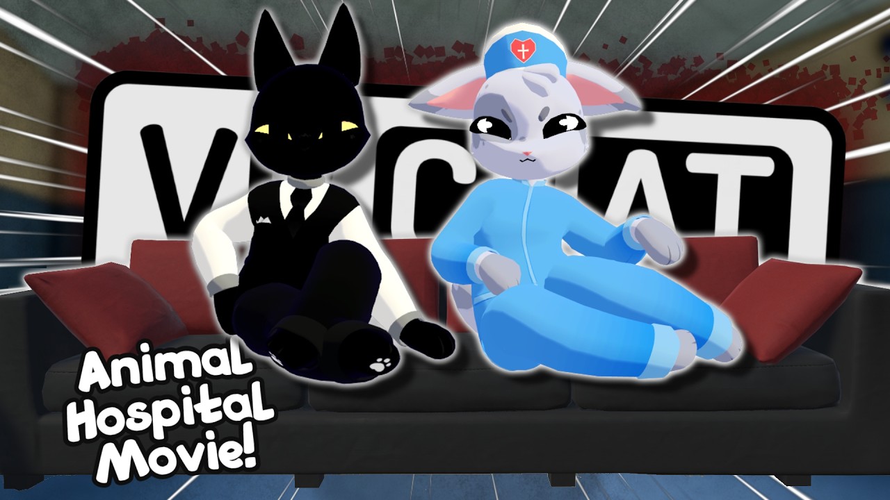 Финальный фильм про ветеринарку! &mdash; Забавные моменты в VRChat (Аномалия в ветеринарной клинике)