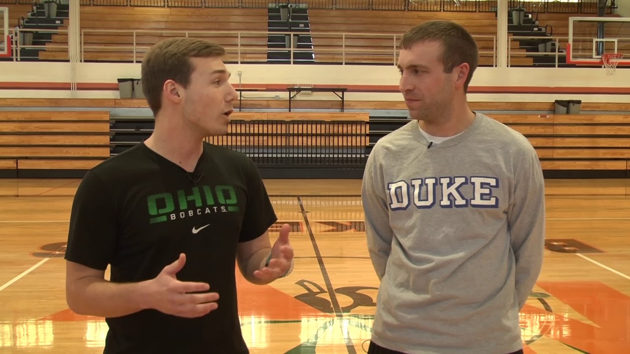 Hardwood Heroes Promo: Online Host Thomas Garverick practices with the Lady Buckeyes