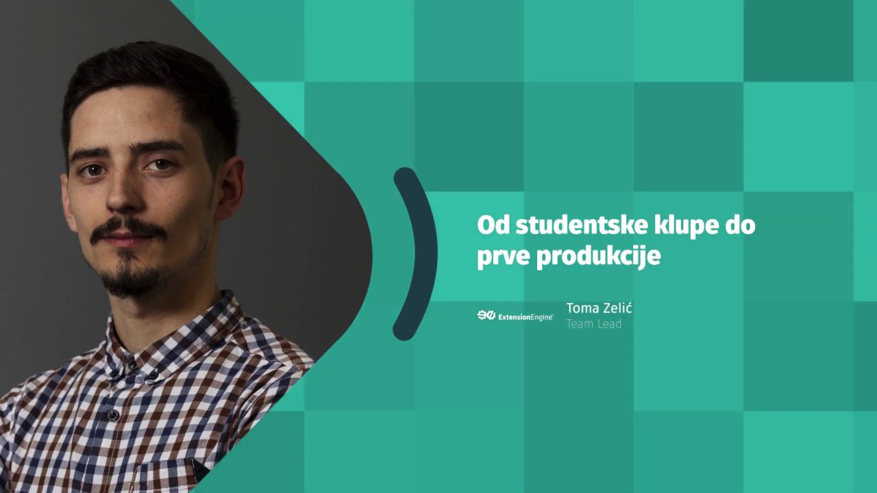 DUMP Days 2019 | Od studentske klupe do prve produkcije  -  Toma Zelić