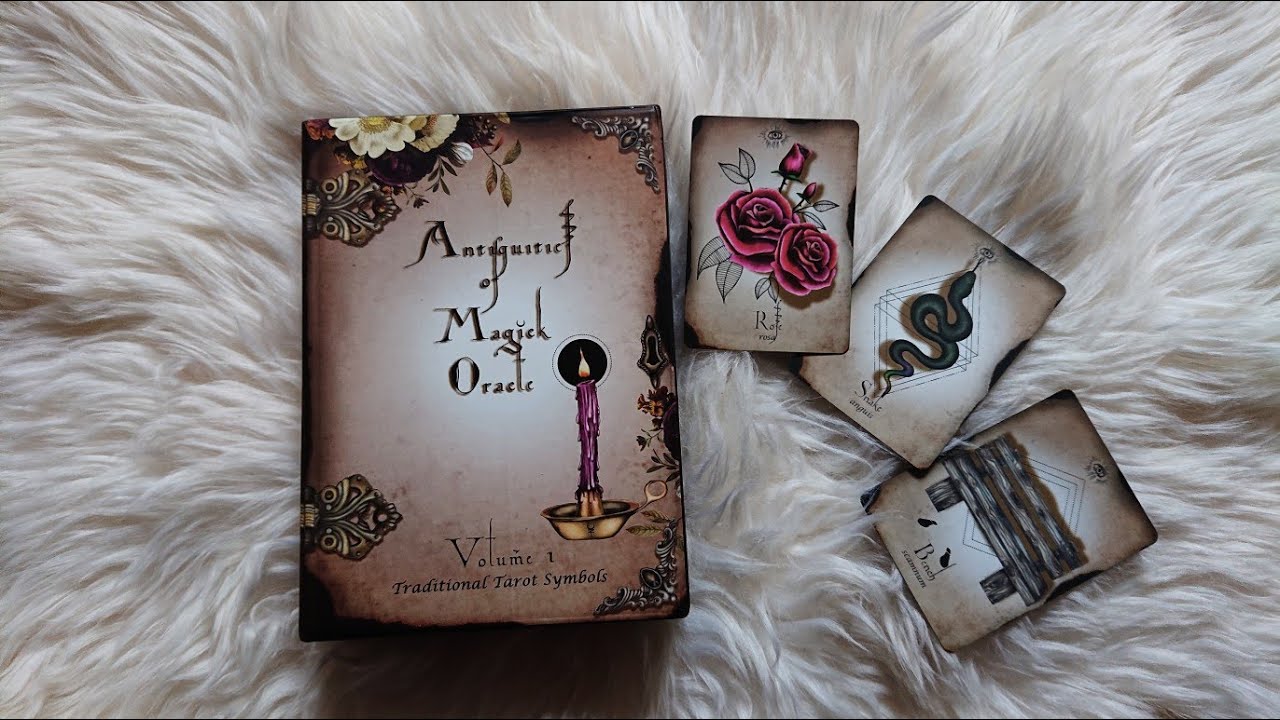 🗝️ 🌹 Antiquities of Magick Oracle (review, vidéo)