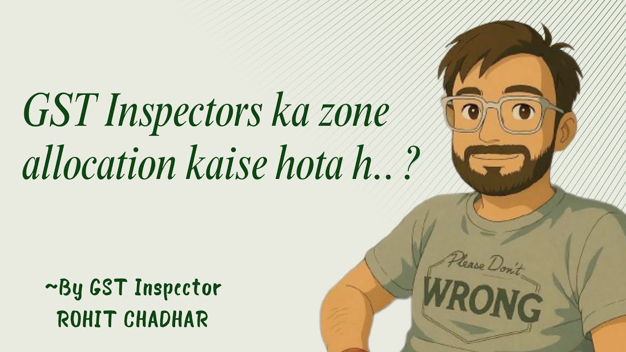Full process of zone allocation of GST Inspectors in SSC #ssc #gstinspector #cgl #chsl