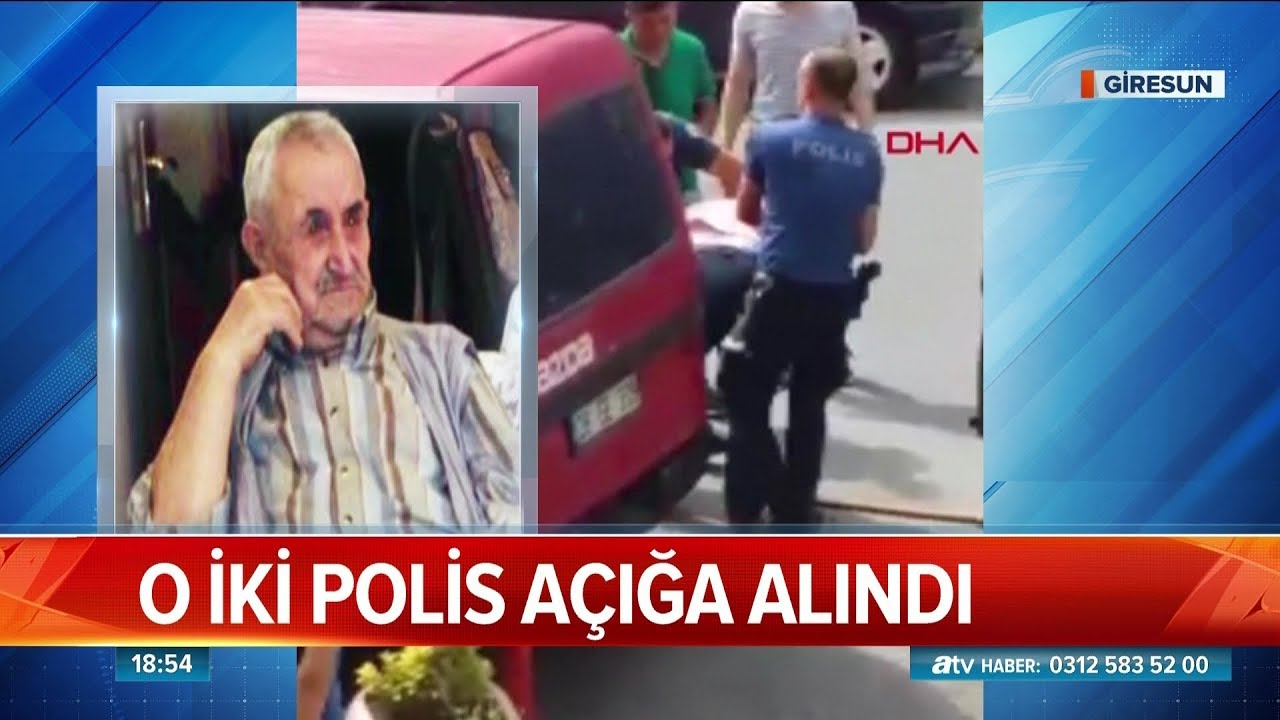 O iki polis açığa alındı -  Atv Haber 30 Temmuz 2018