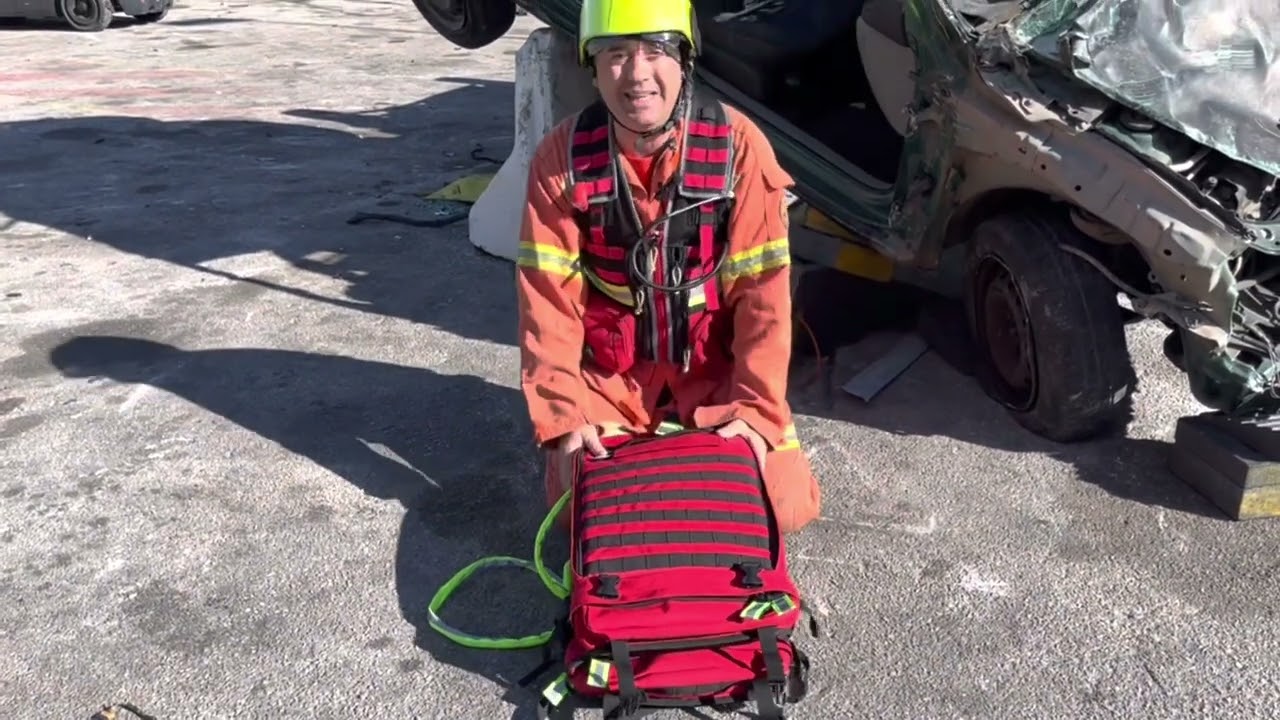 Mochila Rescate (Bomberos,Emergéncias,URGENCIAS)2 Mochilas de salvamento SVB , SVA,Ambulancia,USAR