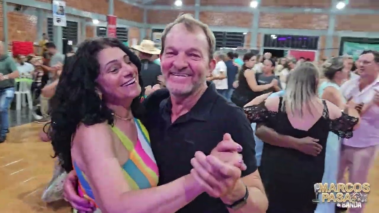 Baile de Casais Rio Xaxim Matelândia Paraná Vem dançar e ser feliz Marcos Pasa
