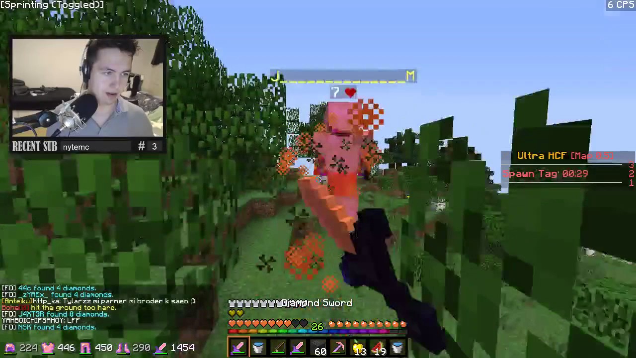 Killing Spree On SOTW - Ultra UHC HCF #1