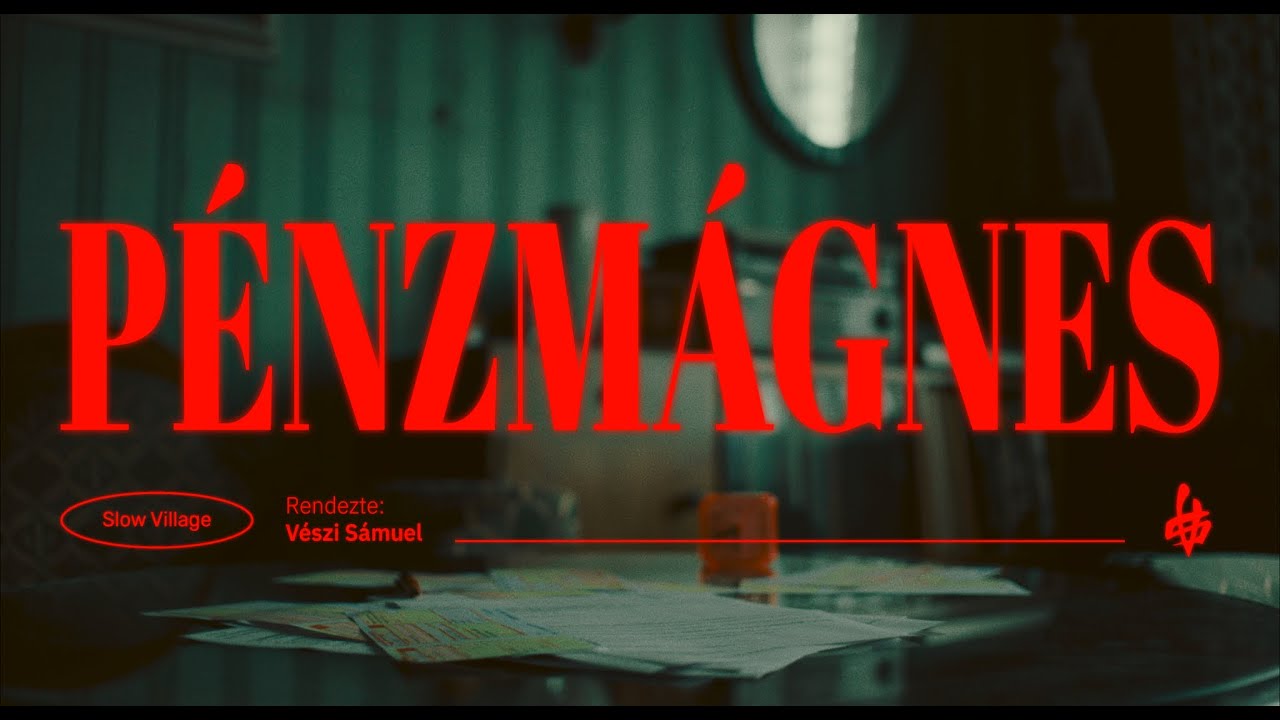 SLOW VILLAGE -  PÉNZMÁGNES
