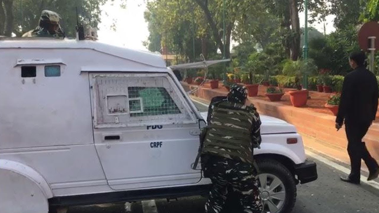 Security alert in Parliament after Manipur lawmaker&rsquo;s car rams into boom barrier