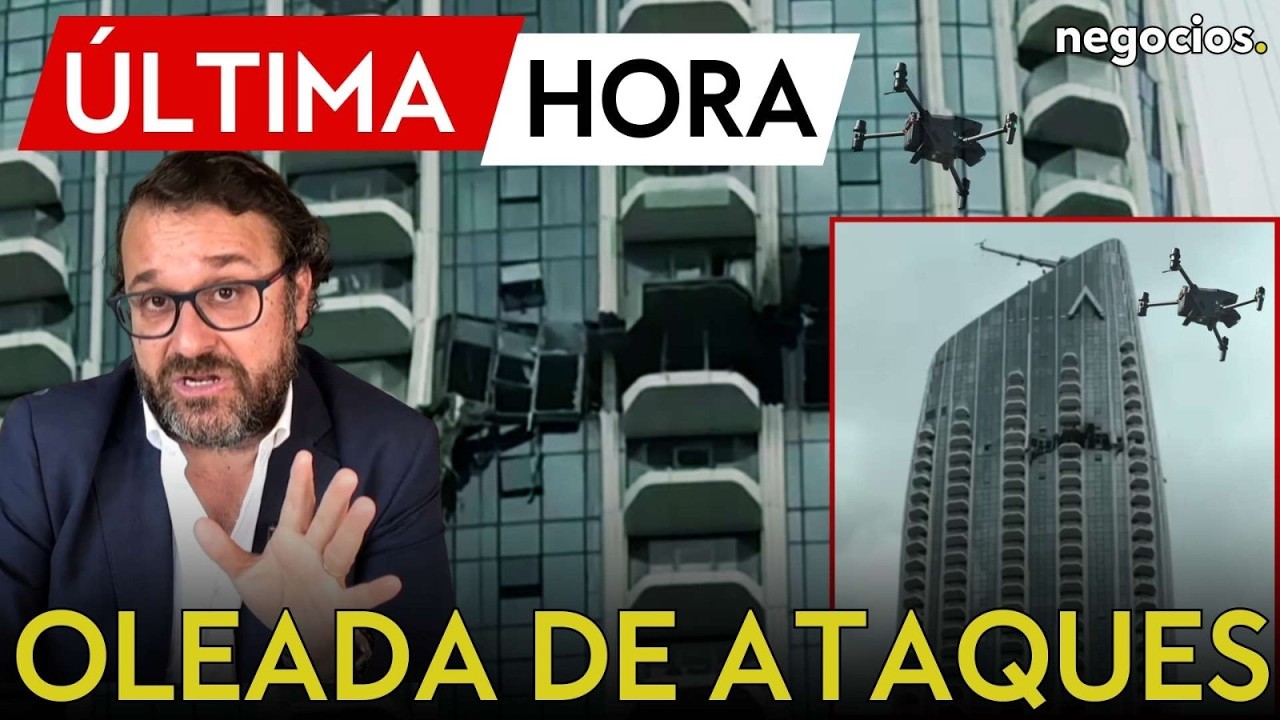 ÚLTIMA HORA: Oleada de ATAQUES en el Golfo. ¡Hotel de lujo en Dubái ALCANZADO!