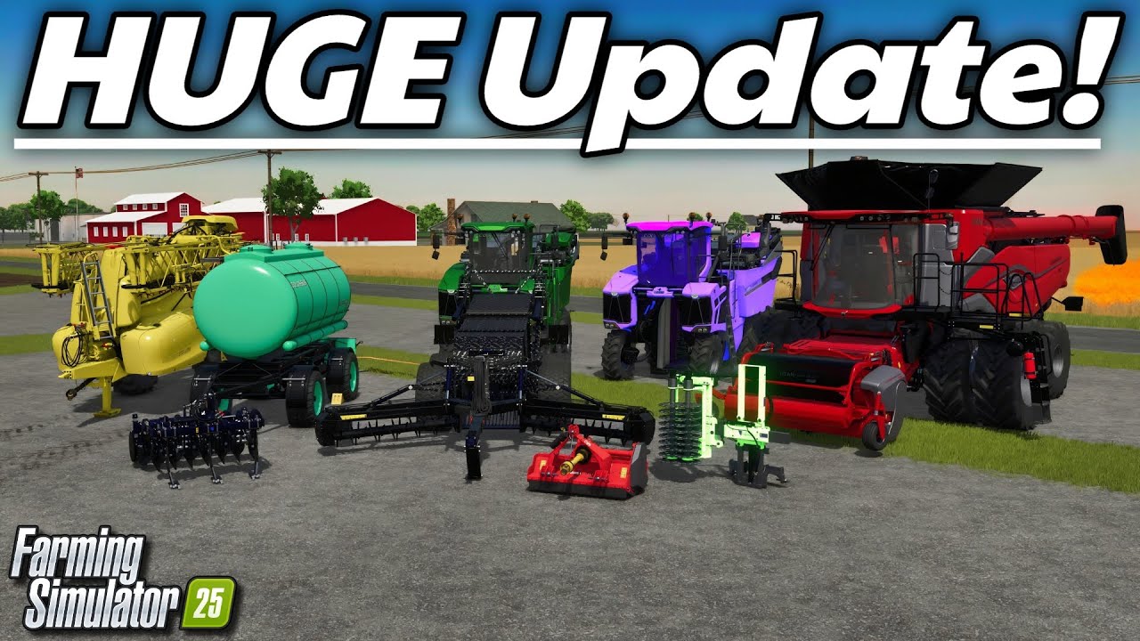 Lizard Colossus Pack - MASSIVE UPDATE 1.2! | Farming Simulator 25
