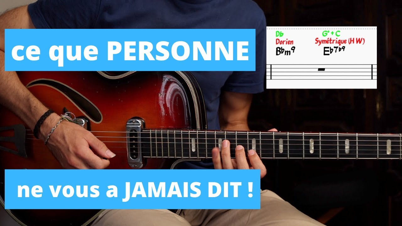 Comment FAIRE SONNER LES MODES à la guitare