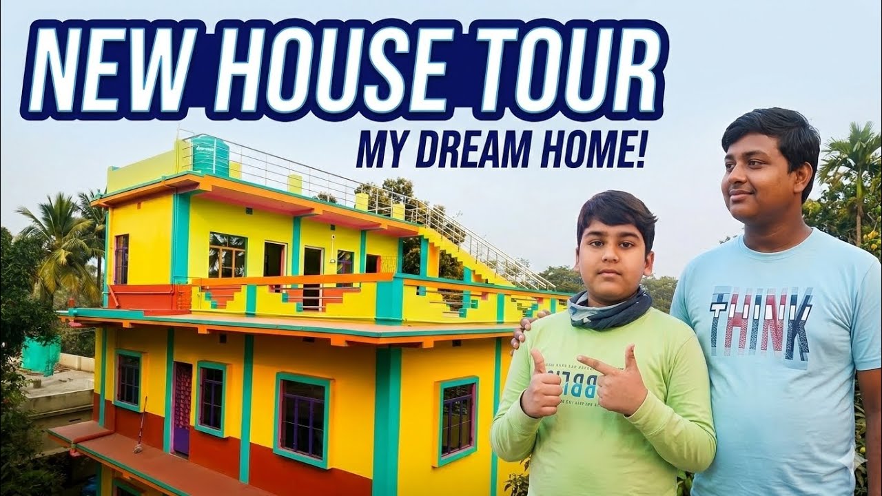 “Mera Naya Ghar 🏠 | 2 Minute Door Jhil Aur Purana Shiv Mandir! Full Area Tour” 