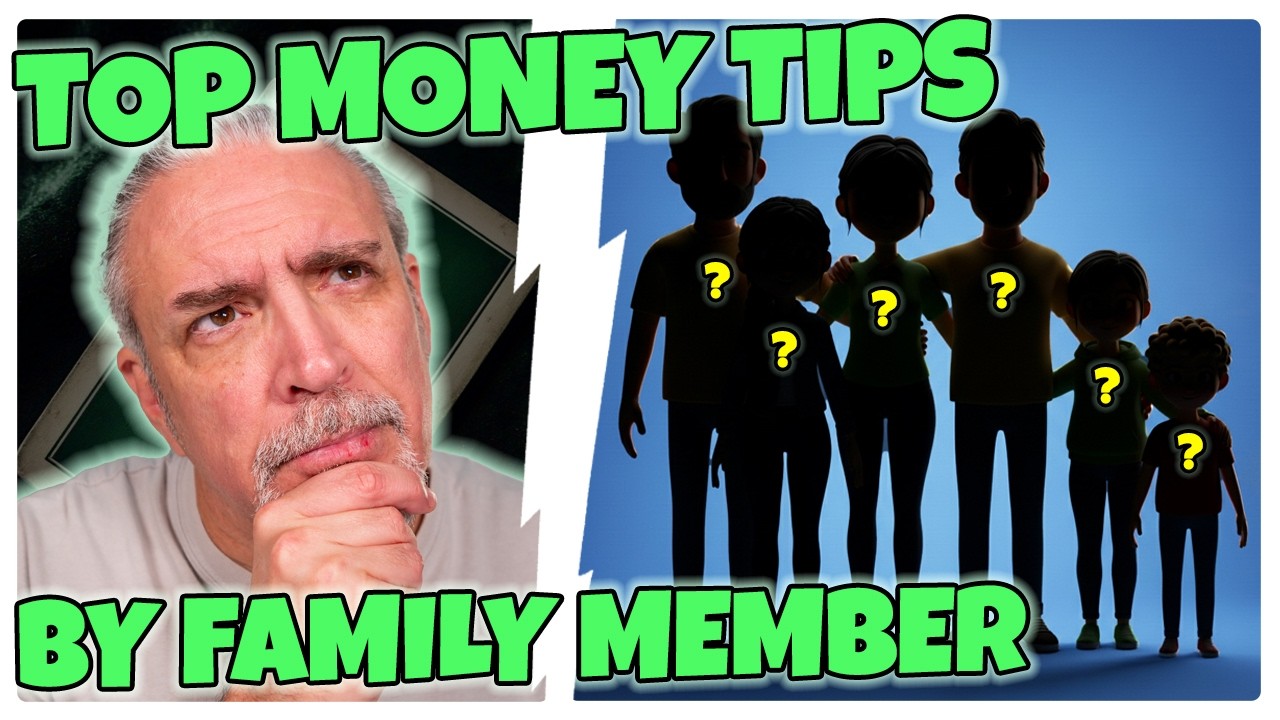 TOP MONEY TIPS By Family Member | Financial Success for All Ages