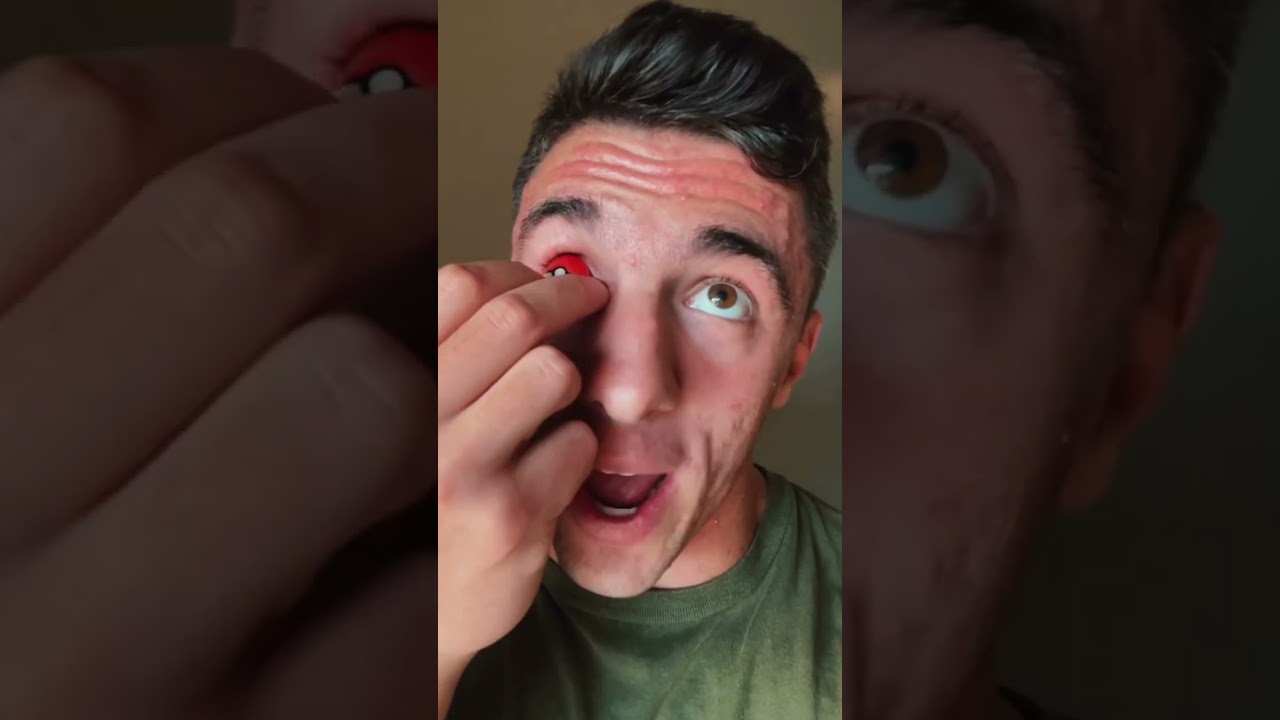I GOT A POK&Eacute;MON EYEBALL 😳 #shorts