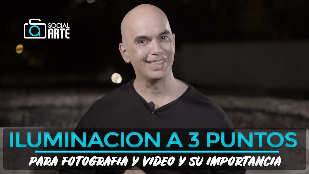 ILUMINACIÓN A 3 PUNTOS PARA FOTOGRAFÍA Y VÍDEO