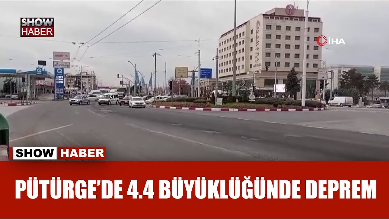 Malatya 4.4 büyüklüğünde deprem